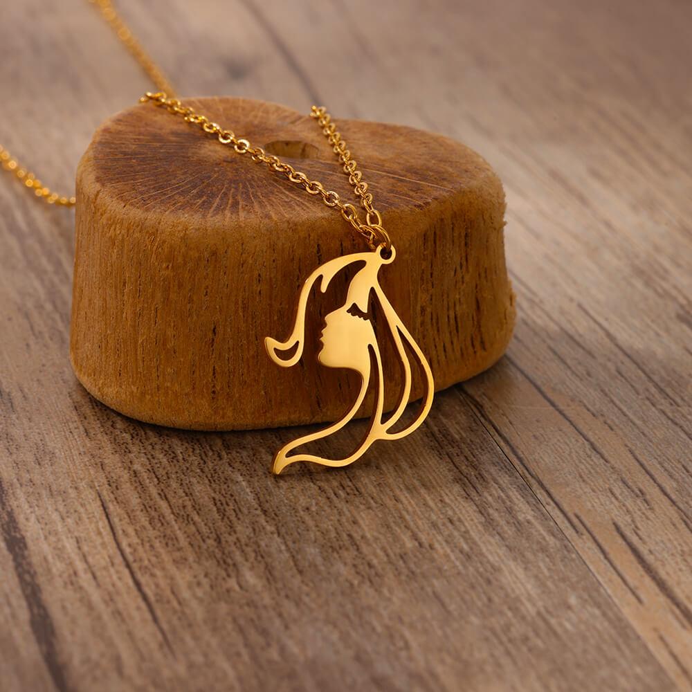 Мультяшний Абстрактний Жіночий Портрет Намисто Для Жінок Дівчат Нержавіюча Сталь Золотистий Колір Намисто Естетичні Прикраси Подарунки На Вечірку
Мультяшний Абстрактний Жіночий Портрет Намисто Для Жінок Дівчат Нержавіюча Сталь Золотистий Колір Намисто Естетичні Прикраси Подарунки На Вечірку