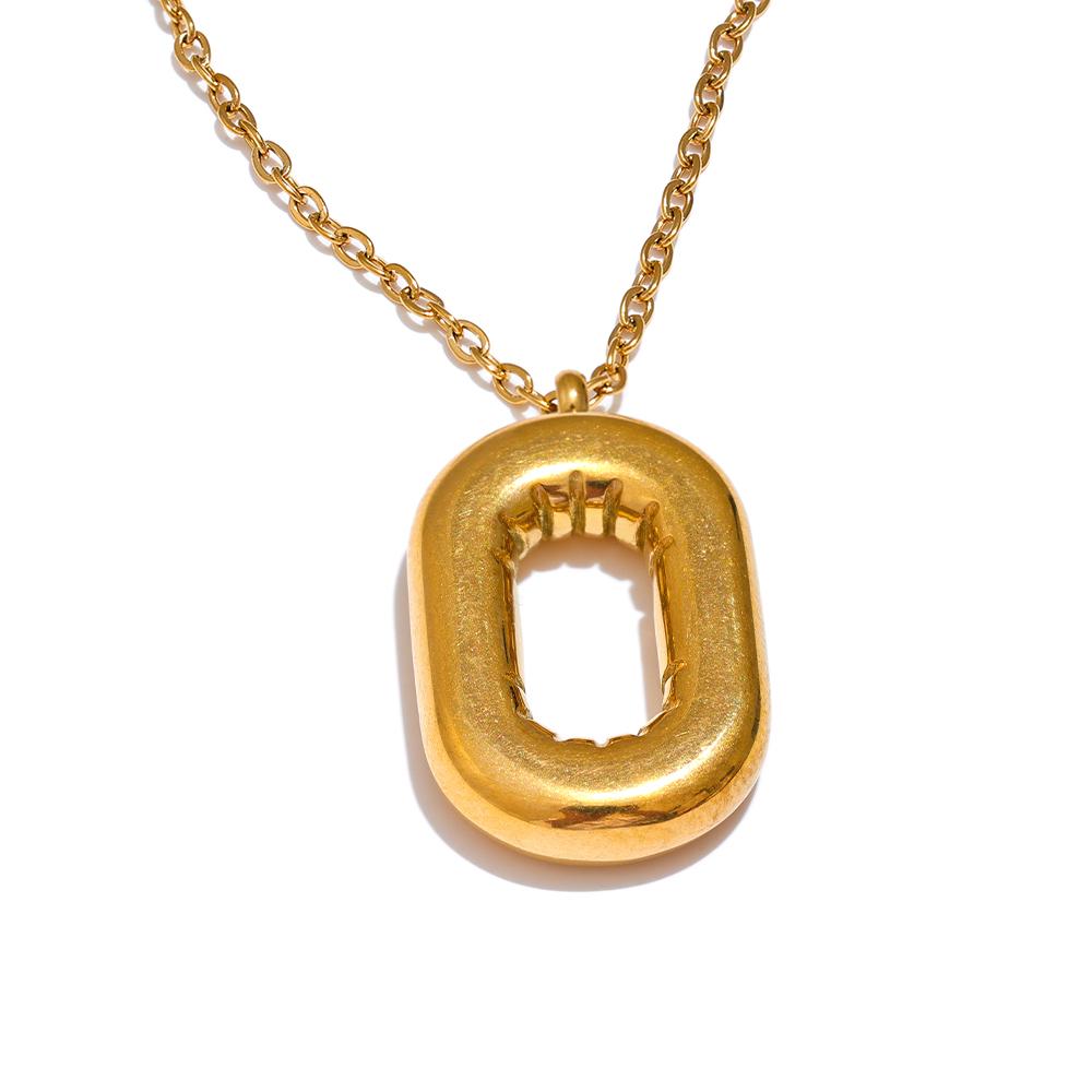 Yhpup Wholesale Stainless Steel Thick Numeral Pendant Necklace PVD Plate Water Resistant Metal Trendy Versatile Jewelry
Yhpup Wholesale Stainless Steel Thick Numeral Pendant Necklace PVD Plate Water Resistant Metal Trendy Versatile Jewelry