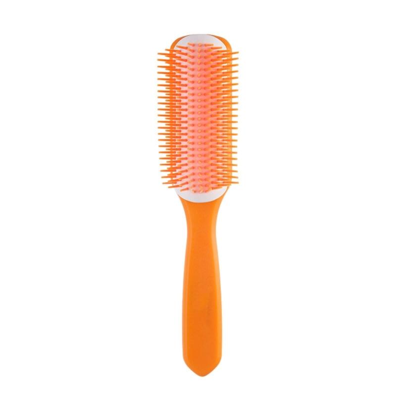 9 Row Detangling Hair Brush,Cushion Nylon Bristles Hairbrush,Detangles Seamlessly Without Pulling Hair for All Hair Types помаранчевий
9 Row Detangling Hair Brush,Cushion Nylon Bristles Hairbrush,Detangles Seamlessly Without Pulling Hair for All Hair Types помаранчевий