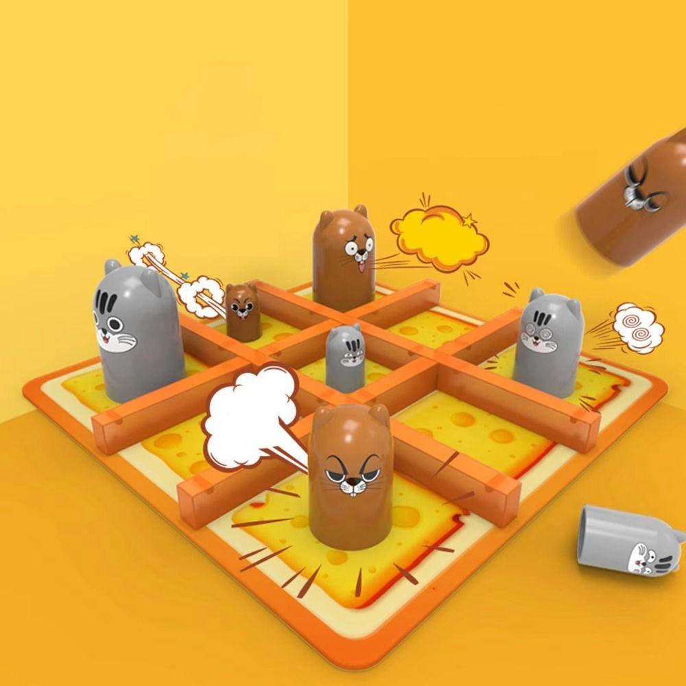 Обучающая игра «Крестики-нолики» Настольная игра «Сырная ловушка» Игрушечные доски для взаимодействия родителей и детей
Обучающая игра «Крестики-нолики» Настольная игра «Сырная ловушка» Игрушечные доски для взаимодействия родителей и детей