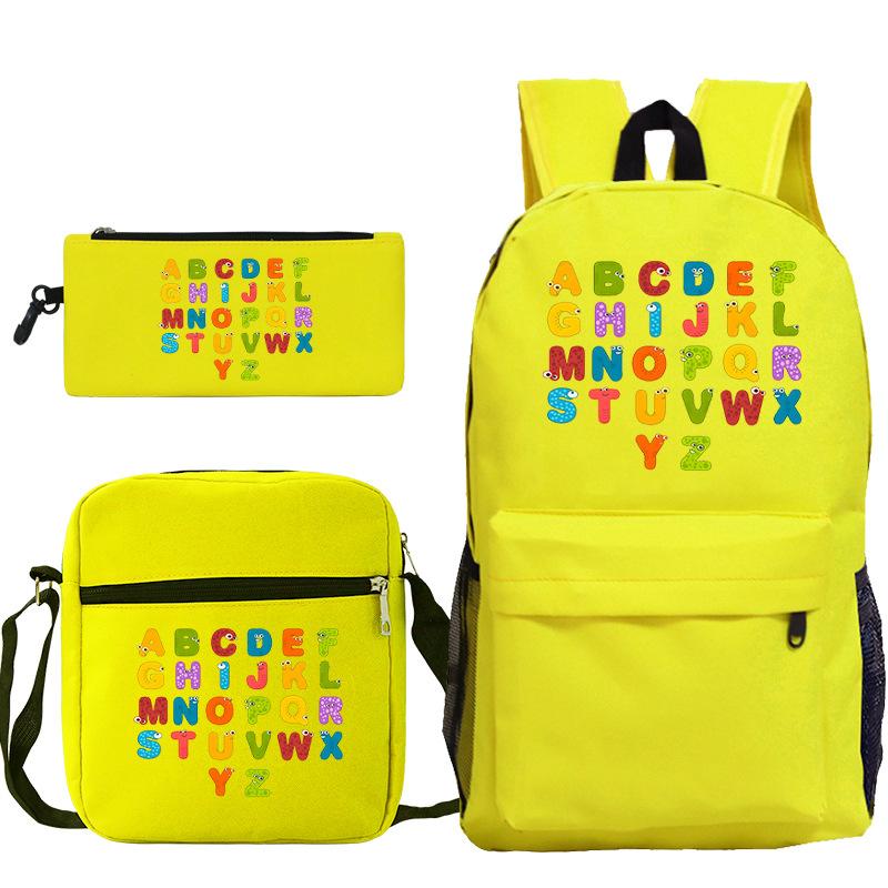Игра Алфавит Лор Алфавит Легенда Школьный Рюкзак Сумка через Плечо Пенал Three-piece Set
Игра Алфавит Лор Алфавит Легенда Школьный Рюкзак Сумка через Плечо Пенал Three-piece Set