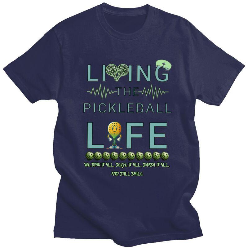 Living The Pickleball Life Dink Serve Smash Tshirt for Men Short Sleeve Casual T Shirt Fashion Tshirt Slim Fit 100 Cotton Tee 4XL
Living The Pickleball Life Dink Serve Smash Tshirt for Men Short Sleeve Casual T Shirt Fashion Tshirt Slim Fit 100 Cotton Tee 4XL
