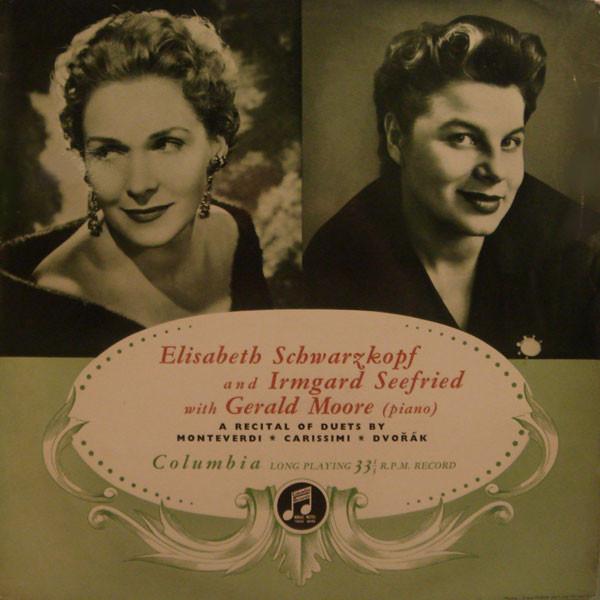 LP Record ELISABETH SCHWARZKOPF & IRMGARD SEE - A Recital Of Duets By Monteverdi / 33CX1331 Columbia UK Classical Used
LP Record ELISABETH SCHWARZKOPF & IRMGARD SEE - A Recital Of Duets By Monteverdi / 33CX1331 Columbia UK Classical Used