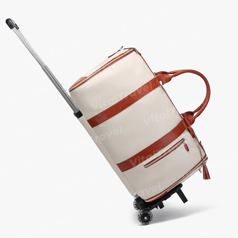 Waterproof Anti-theft Trolley Travel Bag with Shoe Compartment: Foldable, Suit-Compatible, Lightweight, Portable, No Checked Baggage Needed.
Waterproof Anti-theft Trolley Travel Bag with Shoe Compartment: Foldable, Suit-Compatible, Lightweight, Portable, No Checked Baggage Needed.