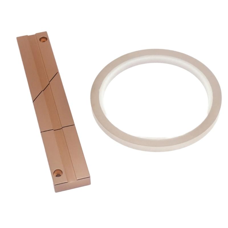 1/4 10Inch Tape Splicing Set, Professional Tape Splicing Block for Revoxsonido 1/4 10Inch Open Reel to Reel Tape Media
1/4 10Inch Tape Splicing Set, Professional Tape Splicing Block for Revoxsonido 1/4 10Inch Open Reel to Reel Tape Media