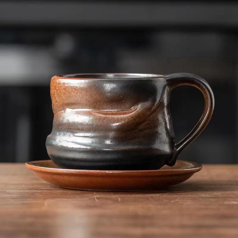 High Aesthetic Shaped Ceramic Mug,Creative Japanese Minimalist Tea Cup, Vintage Kiln Turned Coffee Mugs,Birthday Gift Water Cups 260ml
High Aesthetic Shaped Ceramic Mug,Creative Japanese Minimalist Tea Cup, Vintage Kiln Turned Coffee Mugs,Birthday Gift Water Cups 260ml
