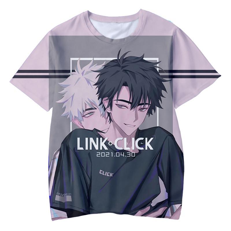 New Anime Link Click 3D Print Men T-Shirts Fashion Casual Short Sleeve Women T Shirt Oversized Harajuku Cosplay Child Clothing 6XL
New Anime Link Click 3D Print Men T-Shirts Fashion Casual Short Sleeve Women T Shirt Oversized Harajuku Cosplay Child Clothing 6XL