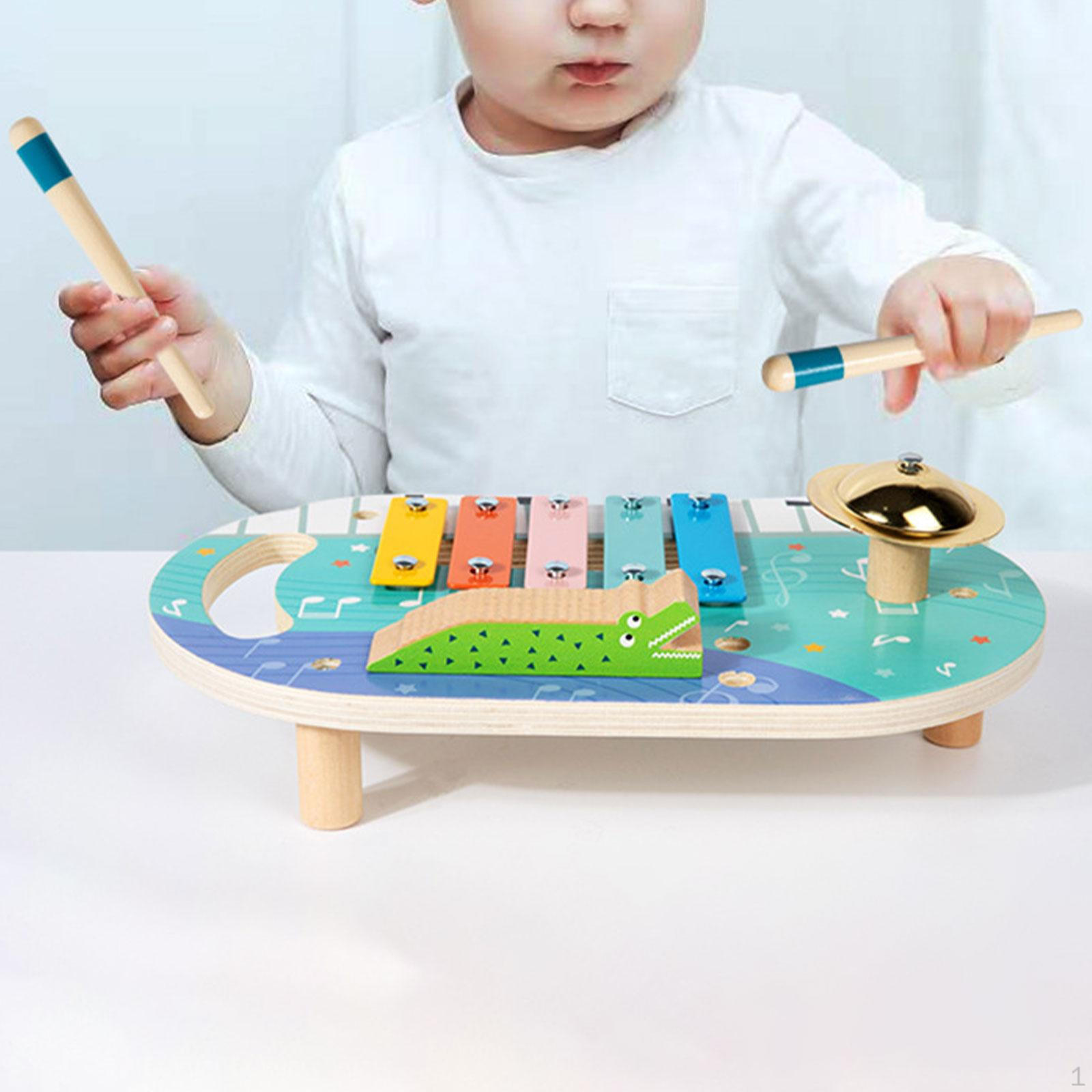 Kids Musical Instruments Toys Piano Drum Wooden Education Early Learning Percussion
Kids Musical Instruments Toys Piano Drum Wooden Education Early Learning Percussion