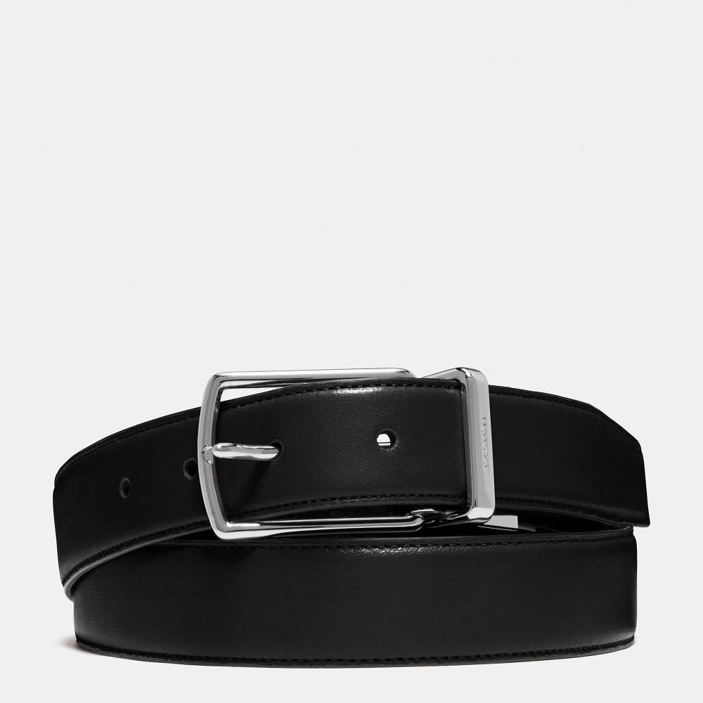 Двусторонний ремень Coach Harness с пряжкой, длина 32 мм, черный, темно-коричневый One Size
Двусторонний ремень Coach Harness с пряжкой, длина 32 мм, черный, темно-коричневый One Size