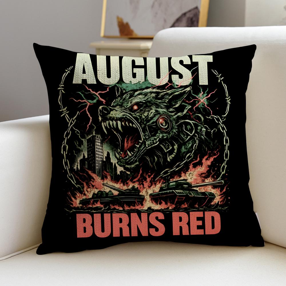 Metal AAugust Burns RedS Cushion Cover Breathable and skinfriendly linen pillowcase square removable and washable cushion 30X30cm
Metal AAugust Burns RedS Cushion Cover Breathable and skinfriendly linen pillowcase square removable and washable cushion 30X30cm