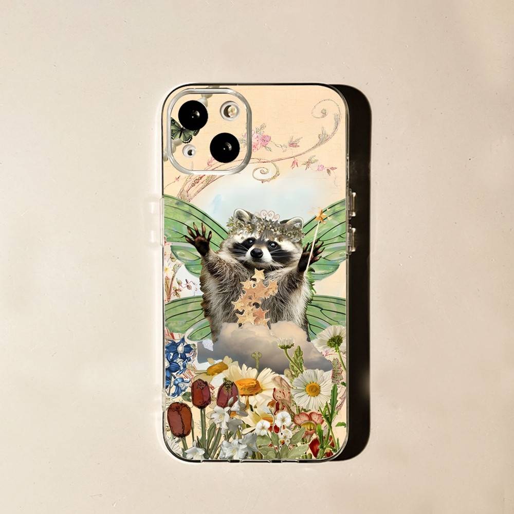 Cute Raccoon Phone Case For iPhone 16,15,14,13,12,11 Plus,Pro,Max,XR,XS,X,7,8 Plus,SE,Mini Soft Transparent Cover iPhone12mini
Cute Raccoon Phone Case For iPhone 16,15,14,13,12,11 Plus,Pro,Max,XR,XS,X,7,8 Plus,SE,Mini Soft Transparent Cover iPhone12mini