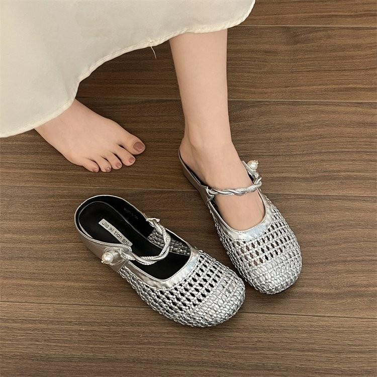 inner height increase woven hollow bag head half slippers women s outer wear summer new breathable skirt platform sandals 35
inner height increase woven hollow bag head half slippers women s outer wear summer new breathable skirt platform sandals 35