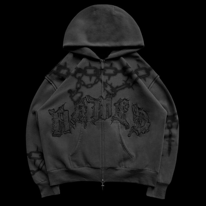 Осенне-зимний кардиган в стиле ретро с принтом на молнии в стиле хип-хоп, уличный повседневный стиль, мужские и женские свитера с капюшоном в Европе и Америке
Осенне-зимний кардиган в стиле ретро с принтом на молнии в стиле хип-хоп, уличный повседневный стиль, мужские и женские свитера с капюшоном в Европе и Америке