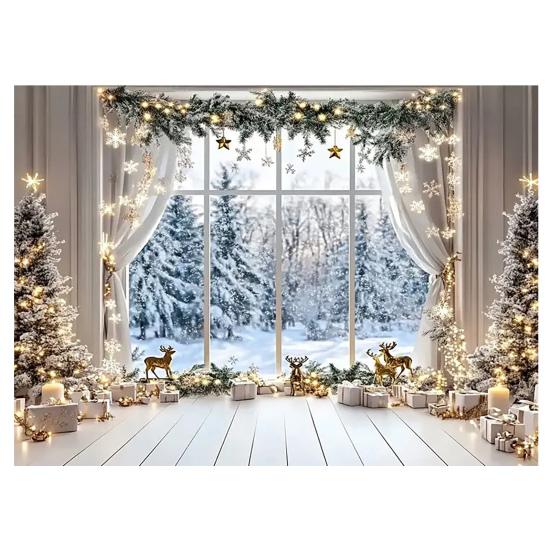 Yousheng Рождественская фоновая ткань 480x210см Большая праздничная вечеринка фон для декора стен Легкая установка Реквизит для фотобудки H
Yousheng Рождественская фоновая ткань 480x210см Большая праздничная вечеринка фон для декора стен Легкая установка Реквизит для фотобудки H