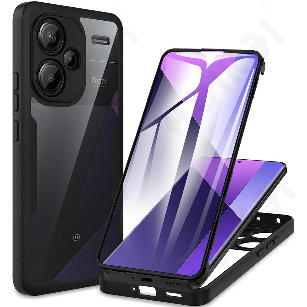 Чехол для Xiaomi Redmi Note 13 Pro Plus 4G 5G / Xiaomi 13T Poco X6 Pro 360 Full Противоударный силиконовый защитный чехол для экрана телефона
Чехол для Xiaomi Redmi Note 13 Pro Plus 4G 5G / Xiaomi 13T Poco X6 Pro 360 Full Противоударный силиконовый защитный чехол для экрана телефона