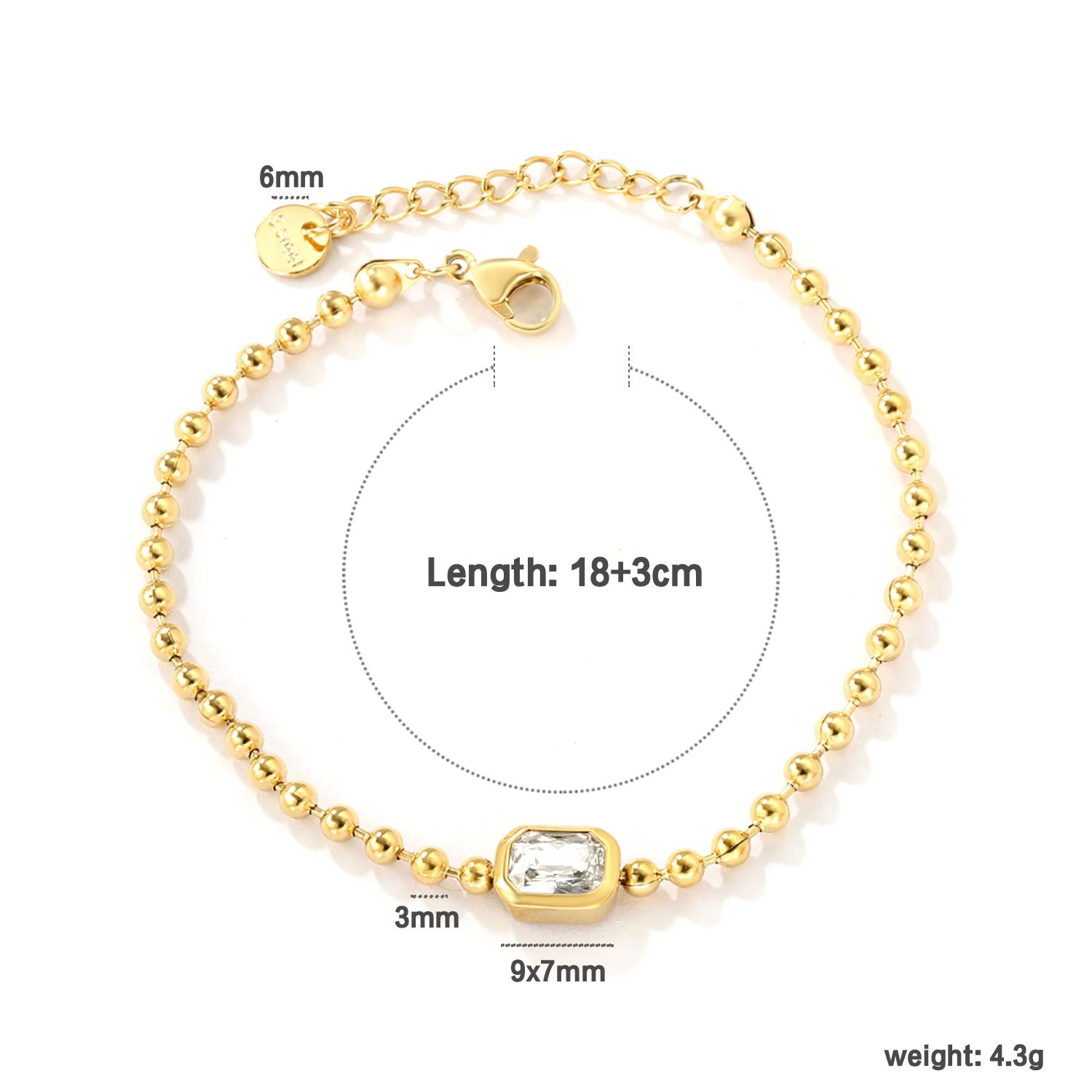 Sweet and Romantic Fashion Stainless Steel Ball Chain Bracelet with Mixed-color Heart-shaped Agate for Girls Seaside Jewelry
Sweet and Romantic Fashion Stainless Steel Ball Chain Bracelet with Mixed-color Heart-shaped Agate for Girls Seaside Jewelry