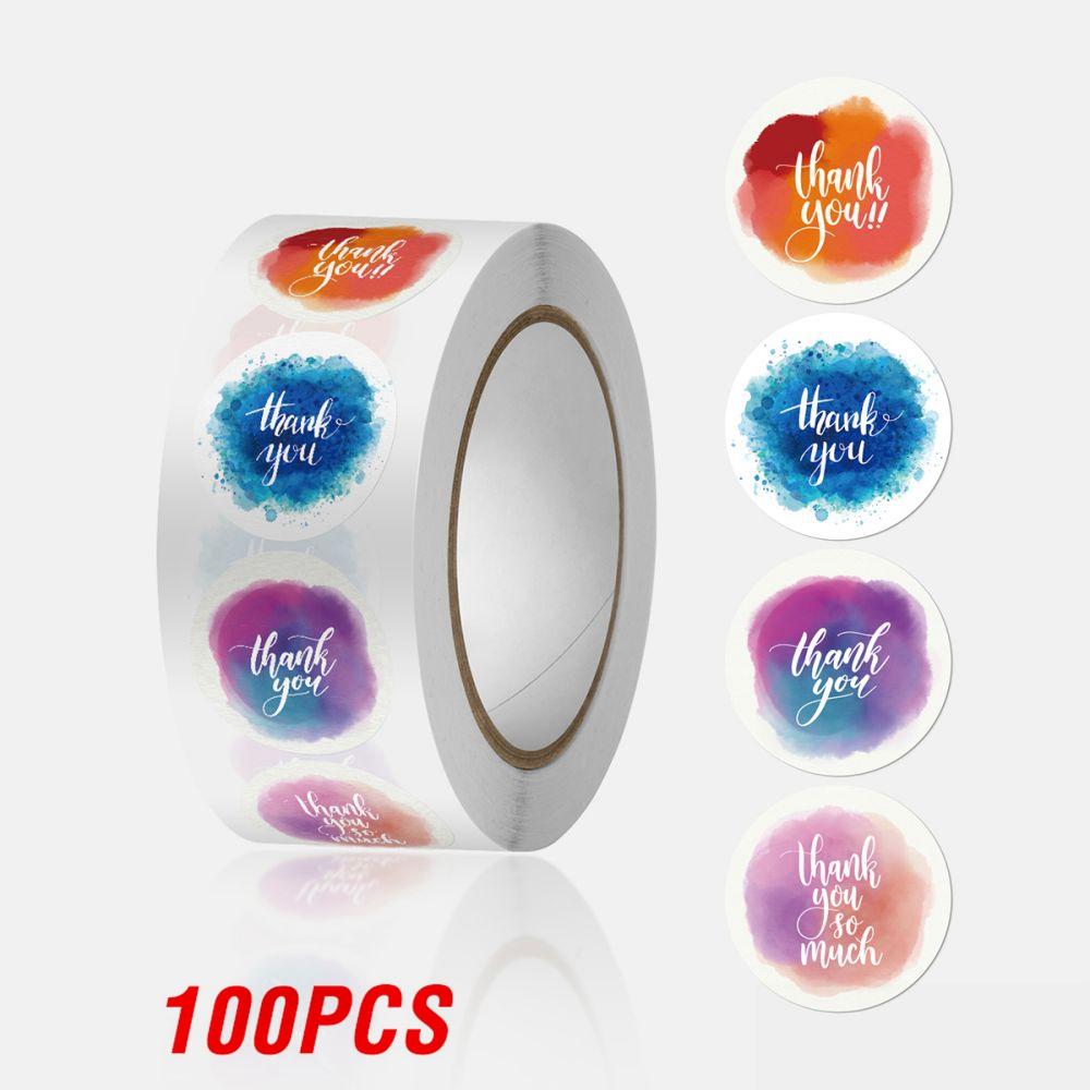 100-500Pcs Thank You Stickers 2.5cm Baking cake Packaging Envelope Sealing labels Small Business Decoration Wedding Stickers
100-500Pcs Thank You Stickers 2.5cm Baking cake Packaging Envelope Sealing labels Small Business Decoration Wedding Stickers