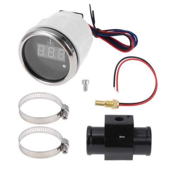 118 Auto Digital Water Temp Gauge Kit with Joint Pipe and Sensor Adaptor
118 Auto Digital Water Temp Gauge Kit with Joint Pipe and Sensor Adaptor