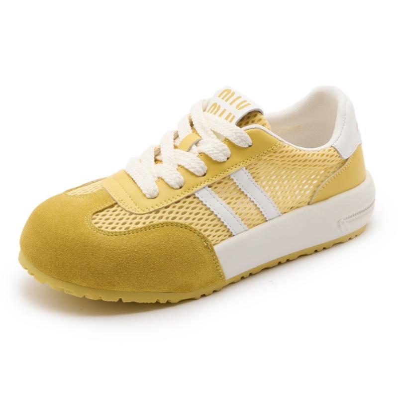 Dexun shoes women s spring new leather casual sports versatile mesh breathable retro soft sole Forrest Gump shoes women 40 жовтий
Dexun shoes women s spring new leather casual sports versatile mesh breathable retro soft sole Forrest Gump shoes women 40 жовтий
