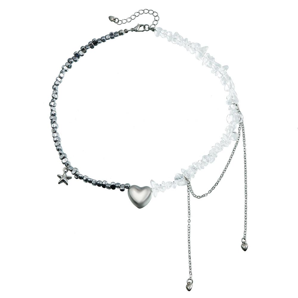 Свадебные украшения Неправильной формы Камень Чокер Ожерелье для женщин Кисточки Подвеска Сердце Подарок
Свадебные украшения Неправильной формы Камень Чокер Ожерелье для женщин Кисточки Подвеска Сердце Подарок