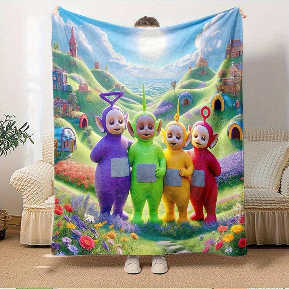 1pc Teletubbies,Outdoor,FriendshipDigital Print Fleece Blanket - Contemporary Style, Suitable for All Seasons, Perfect for Home, Travel, or 150x180cm
1pc Teletubbies,Outdoor,FriendshipDigital Print Fleece Blanket - Contemporary Style, Suitable for All Seasons, Perfect for Home, Travel, or 150x180cm