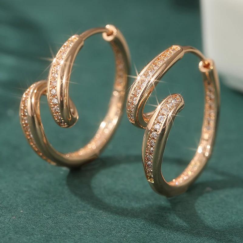 Sparkling Synthetic Zirconia Golden Plated Irregular Earrings Women Luxurious Exquisite Design Wedding Party Jewelry Accessories
Sparkling Synthetic Zirconia Golden Plated Irregular Earrings Women Luxurious Exquisite Design Wedding Party Jewelry Accessories