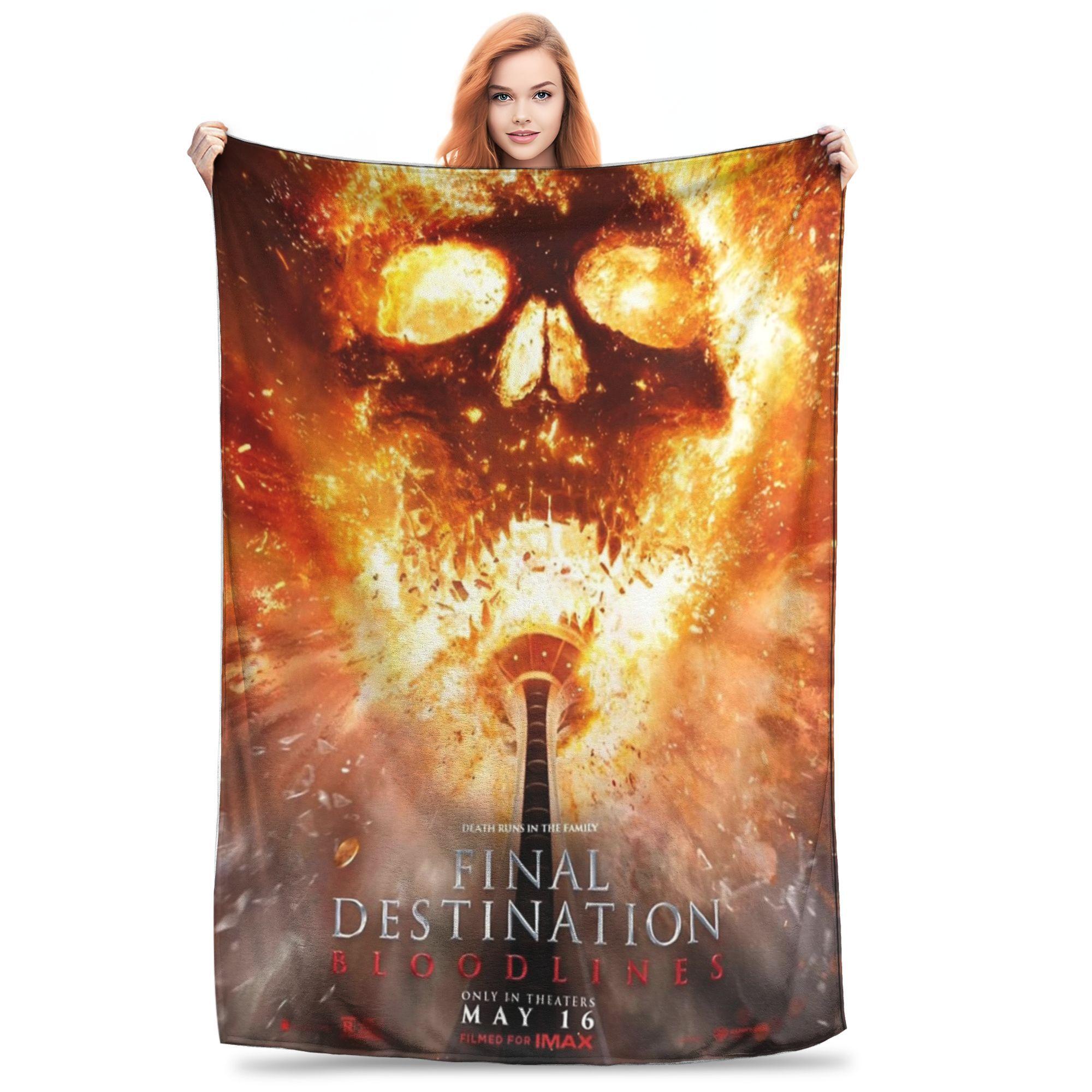 Final Destination Bloodlines Blankets Flannel Comfortable Lightweight Thin Throw Blanket for Sofa Plush Thin Quilt 130x150cm
Final Destination Bloodlines Blankets Flannel Comfortable Lightweight Thin Throw Blanket for Sofa Plush Thin Quilt 130x150cm