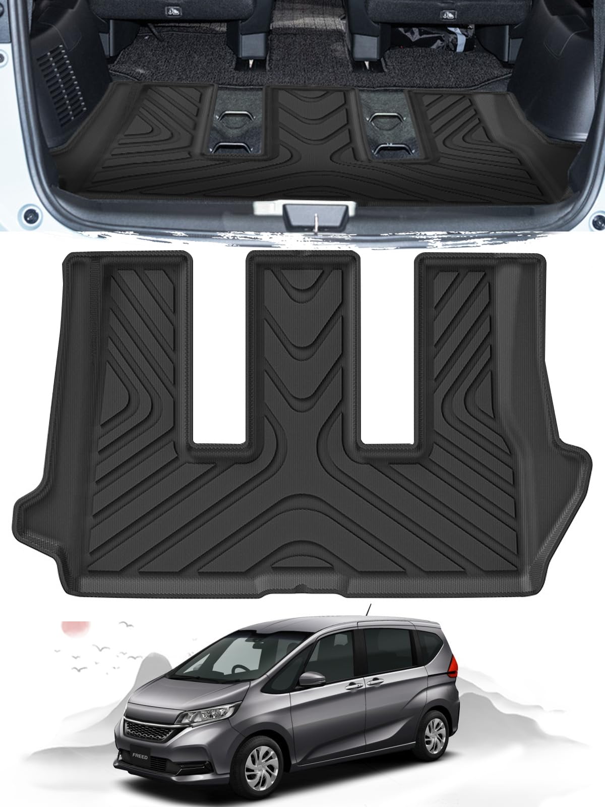 Ruiya Складной коврик для багажника для нового Honda Freed 3D Багажник TPE Легкий в багажник Freed GB Custom Моющийся GB, Поддон, Водонепроницаемый, Нескользящий, Материал,
Ruiya Складной коврик для багажника для нового Honda Freed 3D Багажник TPE Легкий в багажник Freed GB Custom Моющийся GB, Поддон, Водонепроницаемый, Нескользящий, Материал,