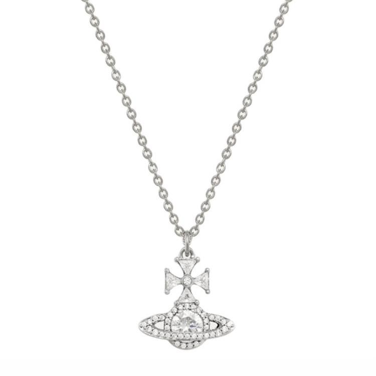 Vivienne Westwood Exquisite Design Brass Necklace Women necklace Silver 6301014B-02P102 Basic Packaging-Dust Bag+Box
Vivienne Westwood Exquisite Design Brass Necklace Women necklace Silver 6301014B-02P102 Basic Packaging-Dust Bag+Box