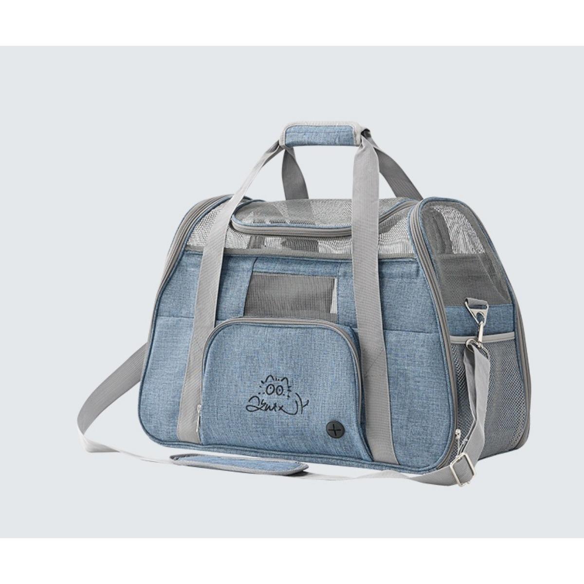 Сумка-переноска для кошек, Дышащая, Большая вместимость, Для двух кошек для использования на улице, Портативная сумка для питомца, Сумка для собаки, Клетка для стерилизации кошек, Кошачье гнездо джинсовый синий
Сумка-переноска для кошек, Дышащая, Большая вместимость, Для двух кошек для использования на улице, Портативная сумка для питомца, Сумка для собаки, Клетка для стерилизации кошек, Кошачье гнездо джинсовый синий