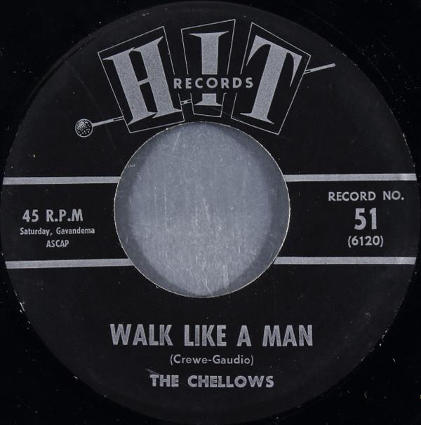 7inch Record CHELLOWS / LEROY JONES - Walk Like A Man / Send Me Some Lovi 51 Hit Records 1963 US Soul/Funk Used
7inch Record CHELLOWS / LEROY JONES - Walk Like A Man / Send Me Some Lovi 51 Hit Records 1963 US Soul/Funk Used