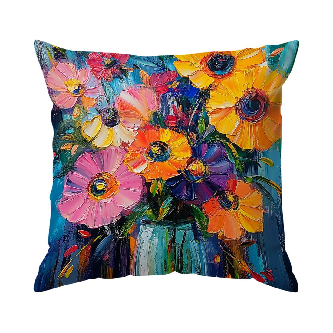 Color Abstract Floral Design Cushions Pillowcase Polyester Cushion Cover Throw Pillow Sofa Decoration Pillowcover Home Decor 450mm*450mm
Color Abstract Floral Design Cushions Pillowcase Polyester Cushion Cover Throw Pillow Sofa Decoration Pillowcover Home Decor 450mm*450mm
