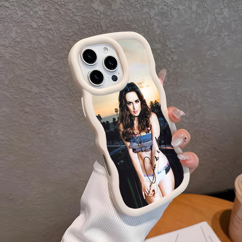 Ana de la Reguera Wavy Edge TPU Mobile Phone Case for iPhone 17 16 15 14 13 12 11 Air Pro Max Plus Colorful Cover iPhone 15 Plus
Ana de la Reguera Wavy Edge TPU Mobile Phone Case for iPhone 17 16 15 14 13 12 11 Air Pro Max Plus Colorful Cover iPhone 15 Plus