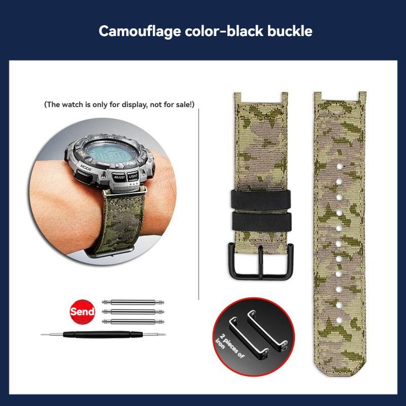 17mm Concave Joint Modify Tnylon Watch Strap For Casio PRG-240/130Y/T PRW-1500 canvas Watchband Men s Watch Bracelet 24x17mm
17mm Concave Joint Modify Tnylon Watch Strap For Casio PRG-240/130Y/T PRW-1500 canvas Watchband Men s Watch Bracelet 24x17mm