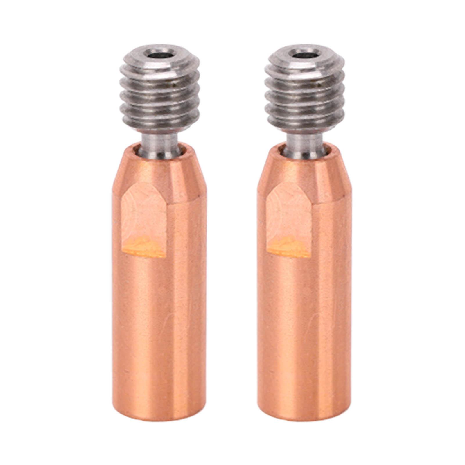 2Pcs 3D Printer Throat Nozzle Ti Alloy Copper Bimetal for Ender 3 3 V2 3 Pro Hotend 1.75mm Bore
2Pcs 3D Printer Throat Nozzle Ti Alloy Copper Bimetal for Ender 3 3 V2 3 Pro Hotend 1.75mm Bore