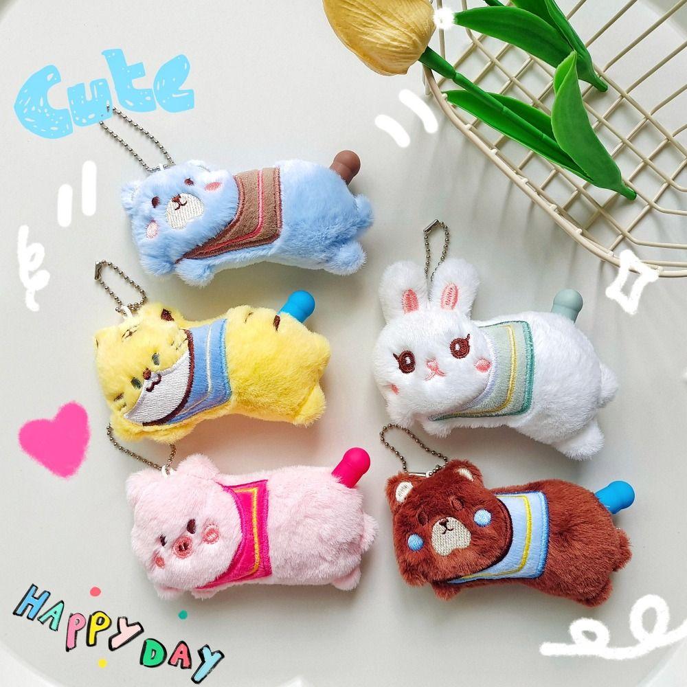 PP Cotton Spit Bubble Doll Key Chain Blow Bubble Bubble Pig Car Key Ring Birthday Kids Gift Blue Bear
PP Cotton Spit Bubble Doll Key Chain Blow Bubble Bubble Pig Car Key Ring Birthday Kids Gift Blue Bear