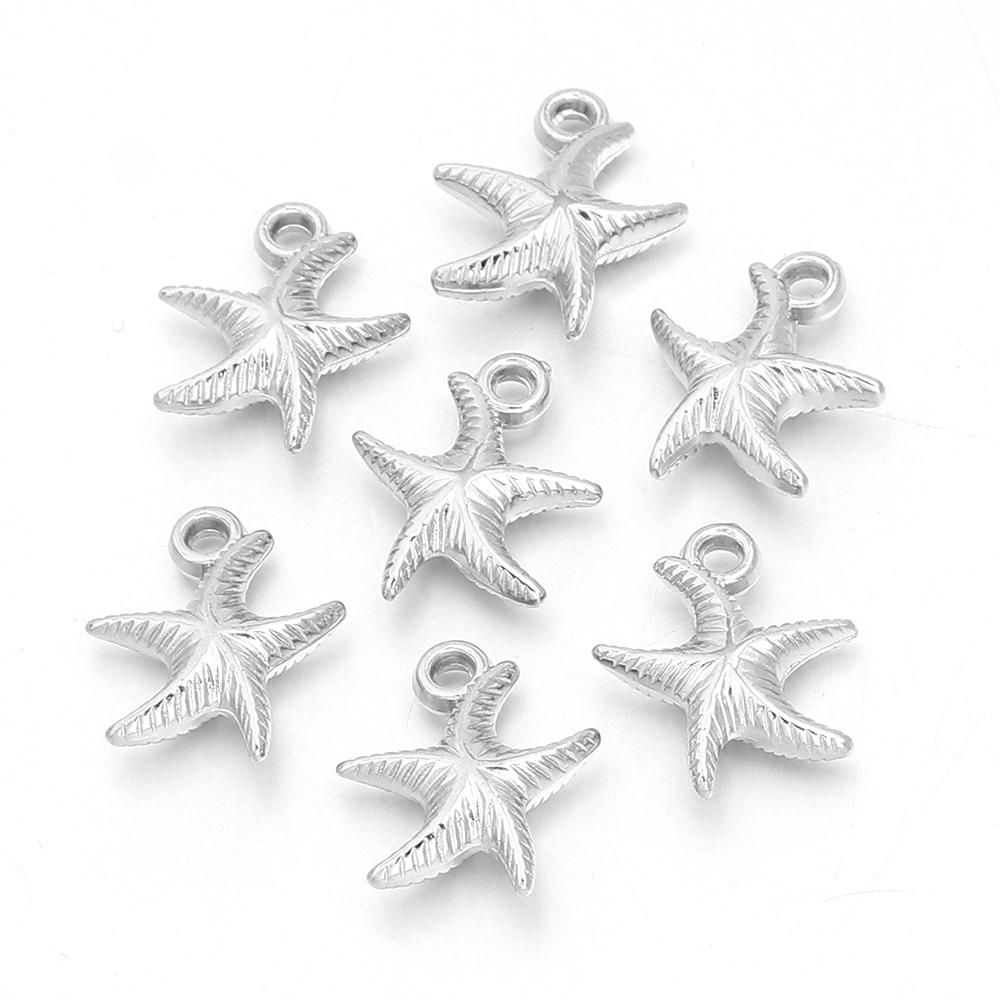 50pcs/lot CCB Starfish Charms Marine Animal Pendants For Jewelry Making DIY Bracelet Necklace Pendant Keychain Accessories
50pcs/lot CCB Starfish Charms Marine Animal Pendants For Jewelry Making DIY Bracelet Necklace Pendant Keychain Accessories