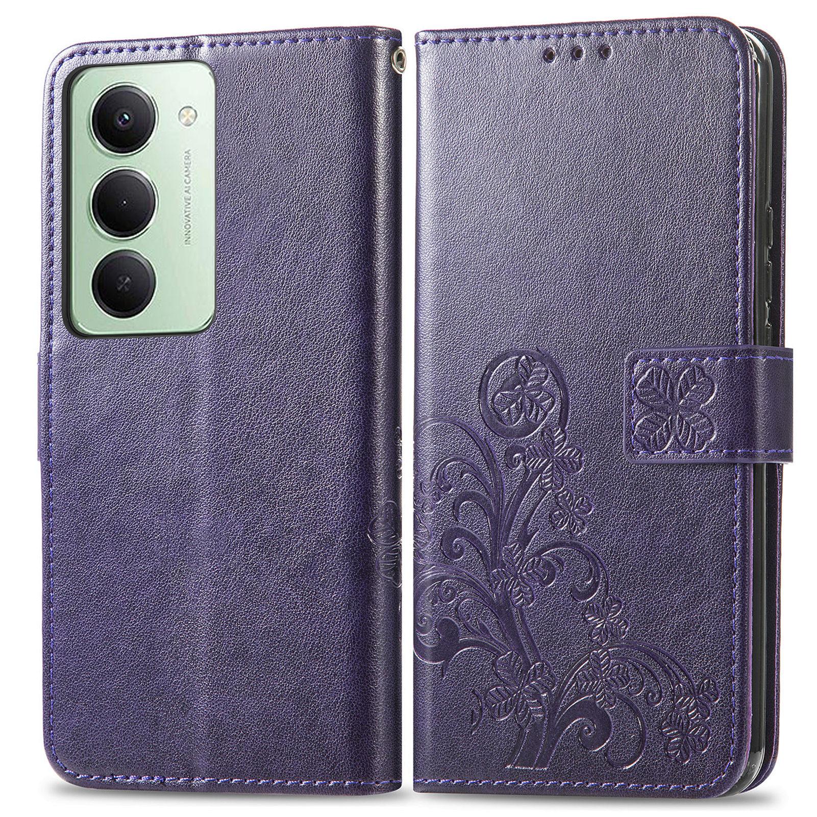 For Xiaomi Redmi 15 5G (Global) (169mm) Leather Case Four-Leaf Clover Wallet Phone Cover
For Xiaomi Redmi 15 5G (Global) (169mm) Leather Case Four-Leaf Clover Wallet Phone Cover