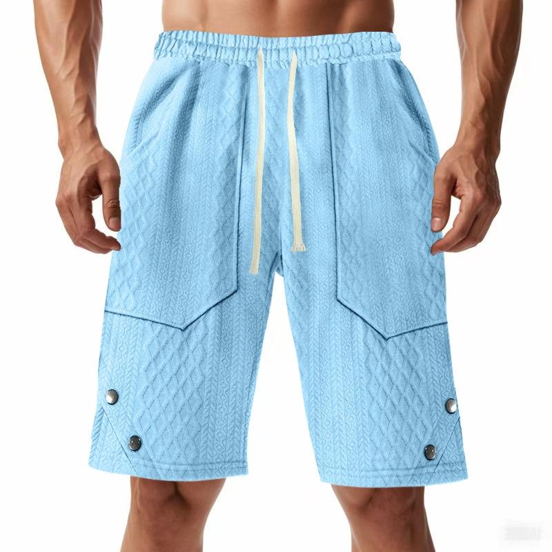 Summer Men s Casual Shorts Loose Breathable Jacquard Simple Leisure Sports Hip Hop Shorts XL небо синє кольору
Summer Men s Casual Shorts Loose Breathable Jacquard Simple Leisure Sports Hip Hop Shorts XL небо синє кольору