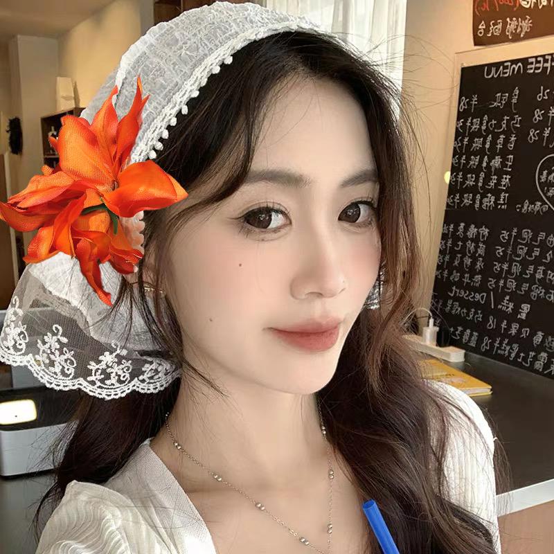 AWAYTR Lace Triangular Flower Hair Scarf Headband Headscarf Hairband Turban Bandage Bandana Headband Women Hair Accessories
AWAYTR Lace Triangular Flower Hair Scarf Headband Headscarf Hairband Turban Bandage Bandana Headband Women Hair Accessories