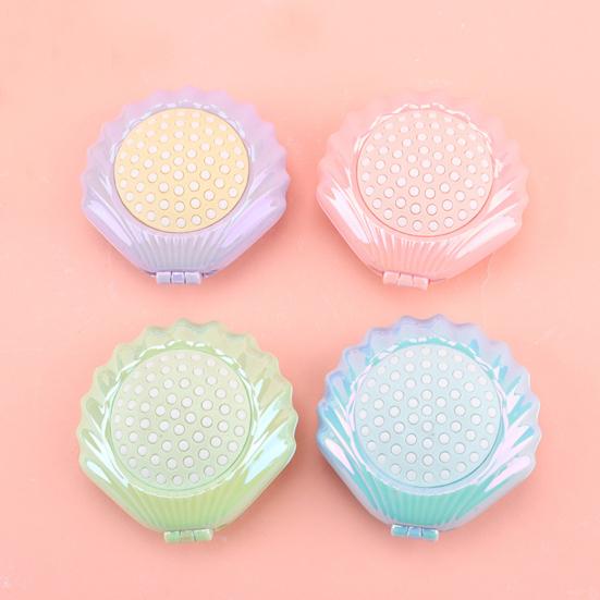 2-In-1 Mini Air Cushion Brush with Makeup Mirror Portable Shell Shape Travel Hair Comb Women Girls Folding Round Mirror Scalp Massage Detangling Brush зелений
2-In-1 Mini Air Cushion Brush with Makeup Mirror Portable Shell Shape Travel Hair Comb Women Girls Folding Round Mirror Scalp Massage Detangling Brush зелений