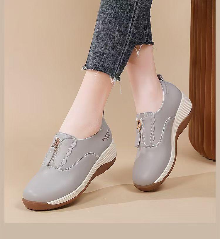 Foreign trade hot-selling popular slope heel platform sports shoes outdoor running travel comfortable inner heightening heel zipper casual shoes 40 серый
Foreign trade hot-selling popular slope heel platform sports shoes outdoor running travel comfortable inner heightening heel zipper casual shoes 40 серый