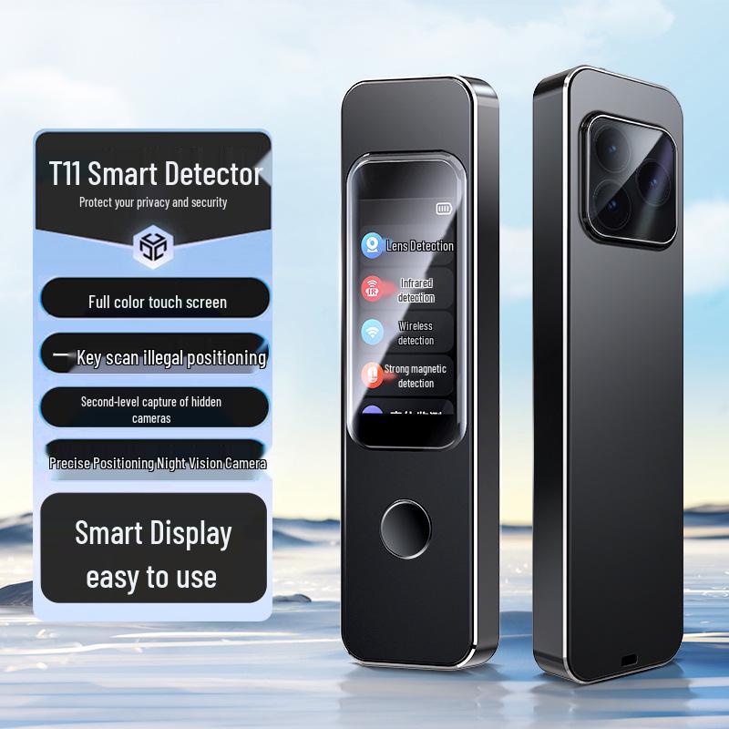 T11 Smart Detection Camera & GPS Tracker Scanner with Anti-Theft Alarm 123*35*15 mm
T11 Smart Detection Camera & GPS Tracker Scanner with Anti-Theft Alarm 123*35*15 mm