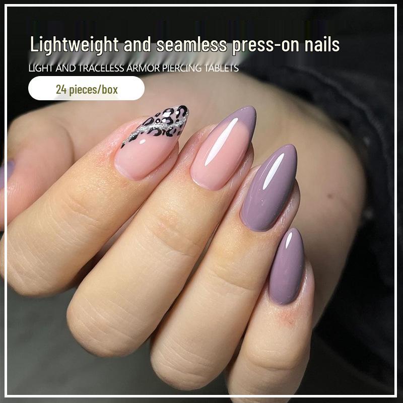 Leopard Print Teardrop Press-On Nails - 24 Color Block European & American Nail Art Patches UV Gel Glue
Leopard Print Teardrop Press-On Nails - 24 Color Block European & American Nail Art Patches UV Gel Glue