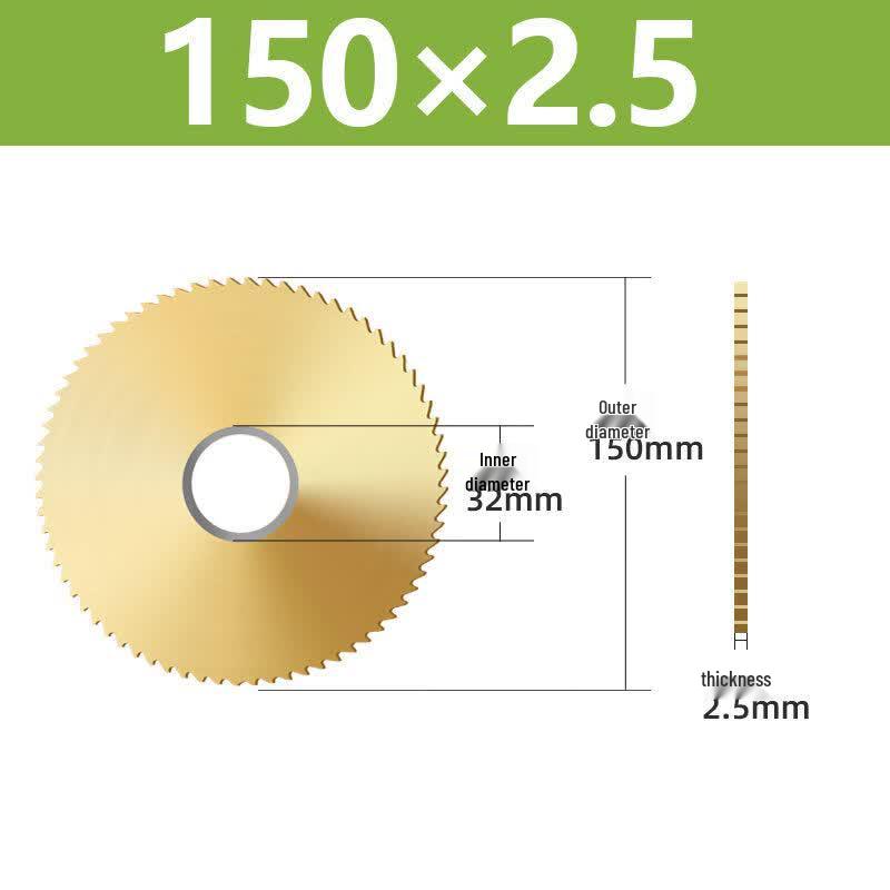Cobalt Titanium Coated HSS Saw Blade Milling Cutter
Cobalt Titanium Coated HSS Saw Blade Milling Cutter