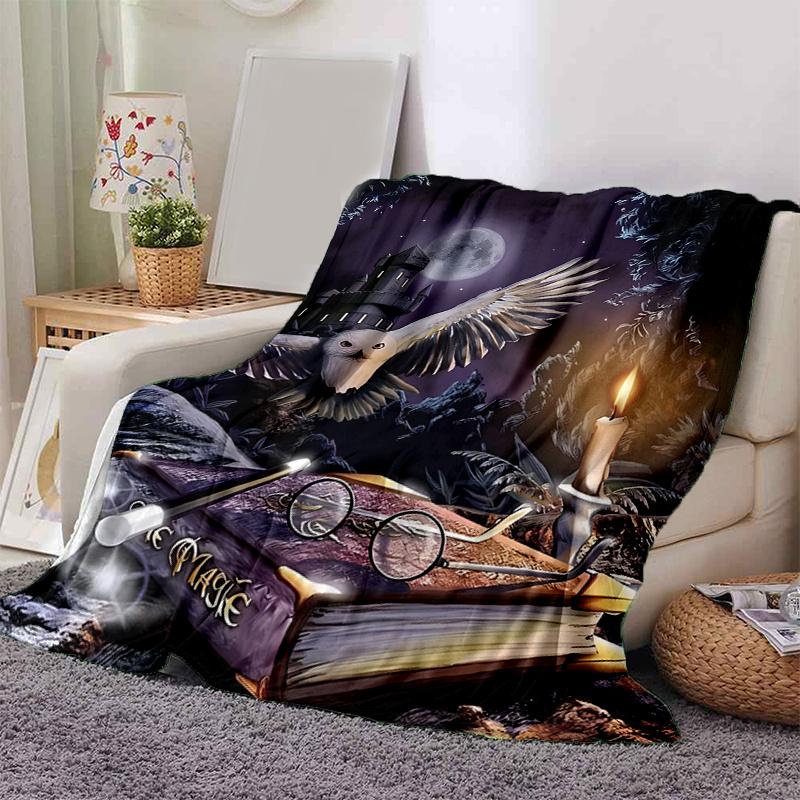 Enchanted Night: Wizard s Candlelit Spellbook SetPrint Blanket, Soft Blanket For Sofa Office Bed And Travelling Daughter Birthday Gift esj28 130cm×150cm(50in×60in)
Enchanted Night: Wizard s Candlelit Spellbook SetPrint Blanket, Soft Blanket For Sofa Office Bed And Travelling Daughter Birthday Gift esj28 130cm×150cm(50in×60in)