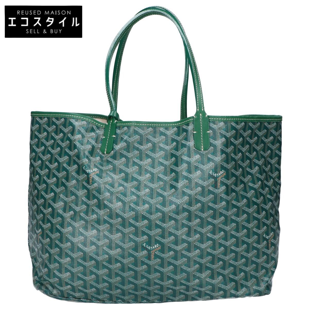 GOYARD STLOUIPMLTY09CL09P Saint Louis PM with pouch Tote Bag greenUsed
GOYARD STLOUIPMLTY09CL09P Saint Louis PM with pouch Tote Bag greenUsed