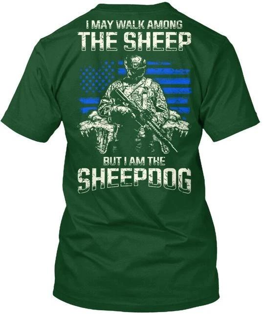 Gun I Am A Sheepdog May Walk Among Sheep But T shirt Made in USA Size S to 5XL S
Gun I Am A Sheepdog May Walk Among Sheep But T shirt Made in USA Size S to 5XL S