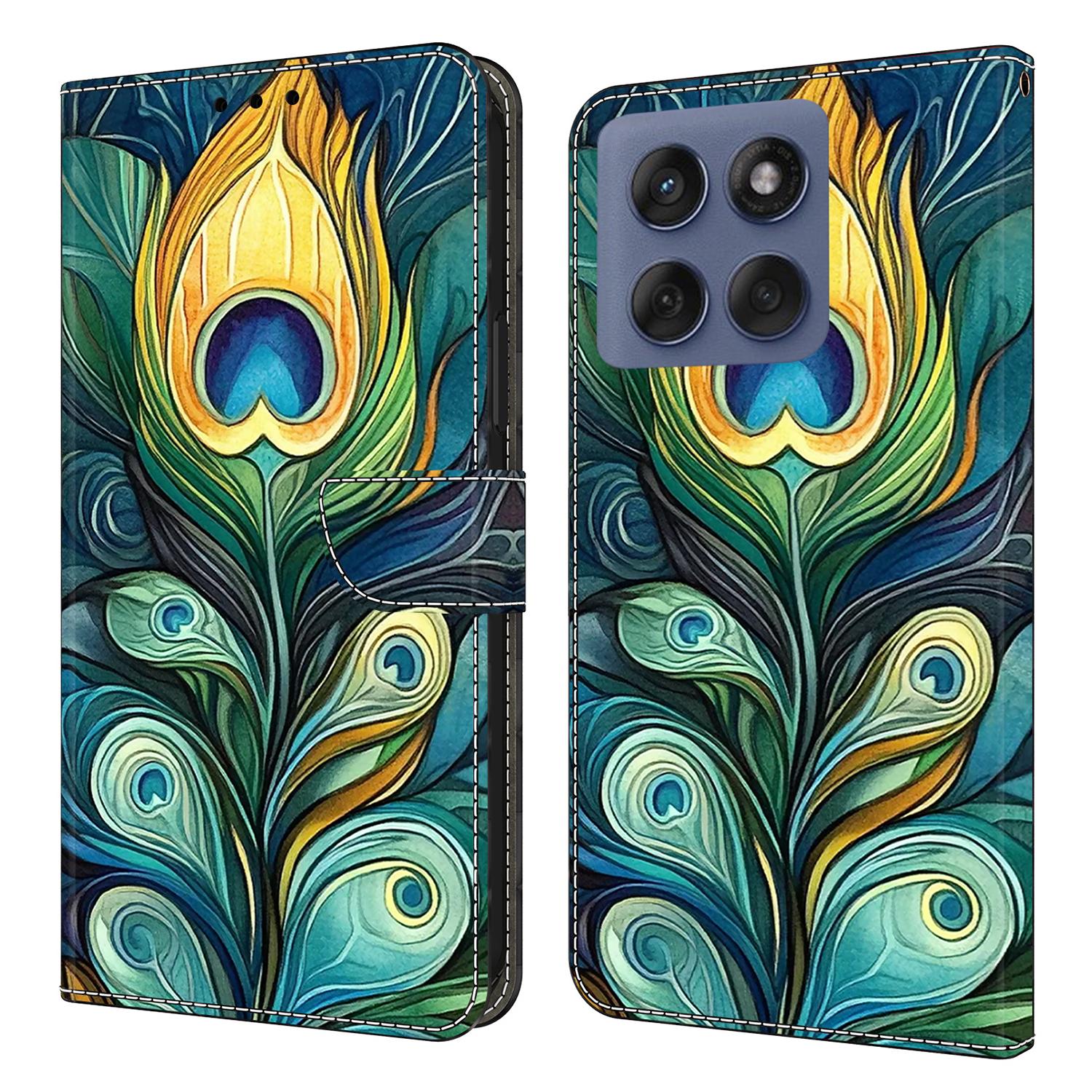 Для Motorola Edge 60 Pro 5G Шкіряний чохол з друком візерунка Гаманець Підставка Відкидна кришка для телефону Green Feathers
Для Motorola Edge 60 Pro 5G Шкіряний чохол з друком візерунка Гаманець Підставка Відкидна кришка для телефону Green Feathers