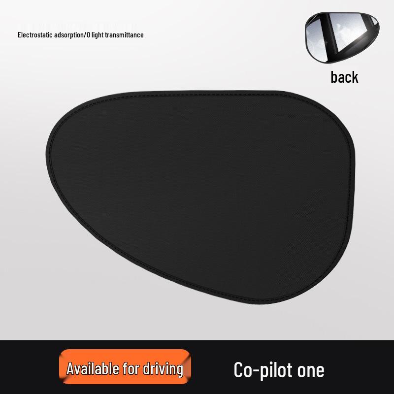 Electrostatic Black Glue Car Sunshade Curtain for Summer Sun Protection
Electrostatic Black Glue Car Sunshade Curtain for Summer Sun Protection